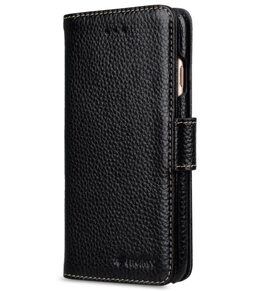 Melkco Premium Leather Cases for Apple iPhone 7 / 8 (4.7") - Wallet Book Type (Black LC)