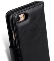 Melkco PU Leather Case for Apple iPhone 7 / 8 (4.7") - Alphard Type (Black PU)