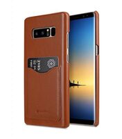 Melkco Premium Leather Card Slot Back Cover for Samsung Galaxy Note 8 - (Brown CH)Ver.2