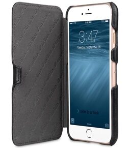 Melkco PU Leather Booka Type Case for Apple iPhone 7 / 8 (4.7") - (Black CH PU)