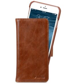 Melkco PU Leather Case for Apple iPhone 7 / 8 (4.7") - Alphard Type (Brown PU)