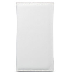 Melkco Premium Leather Cases for Apple iPhone 5s/5/SE - Folio Book Type (White)