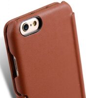 Melkco Premium Leather Case for Apple iPhone 6S / 6 (4.7") - Booka Type (Traditional Vintage Brown)