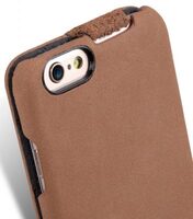 Melkco Premium Leather Case for Apple iPhone 6 4.7' / 6s -Special Edition Jacka Type(Classic VintageBrown/Suede LC)