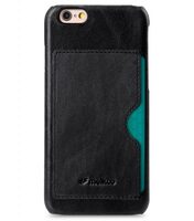 Melkco Mini PU Cases - Snap Cover With Back Card Slot for Apple iPhone 6 - Black PU