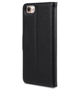 Melkco Mini PU Leather Case for Apple iPhone 7 Plus (5.5") - Wallet Book Type with Stand Function (Black PU)
