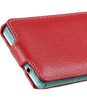 Melkco Premium Leather Case for Sony Xperia Z3 Compact / Z3 Mini- Jacka Type (Red LC)