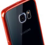 Melkco PolyUltima Cases for Samsung Galaxy S6 Edge - Transparent Red