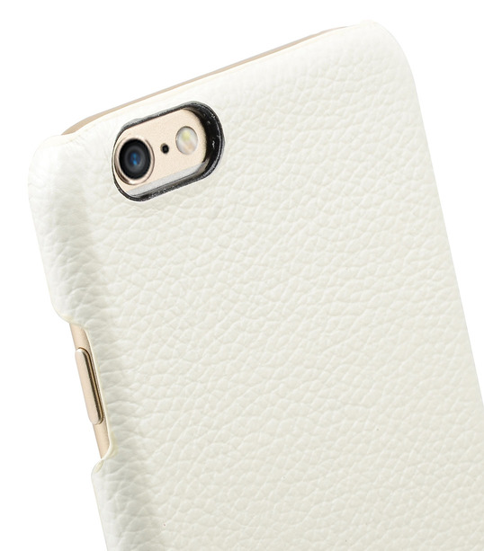 Melkco Premium Leather Snap Cover for Apple iPhone 6 (4.7") - White LC