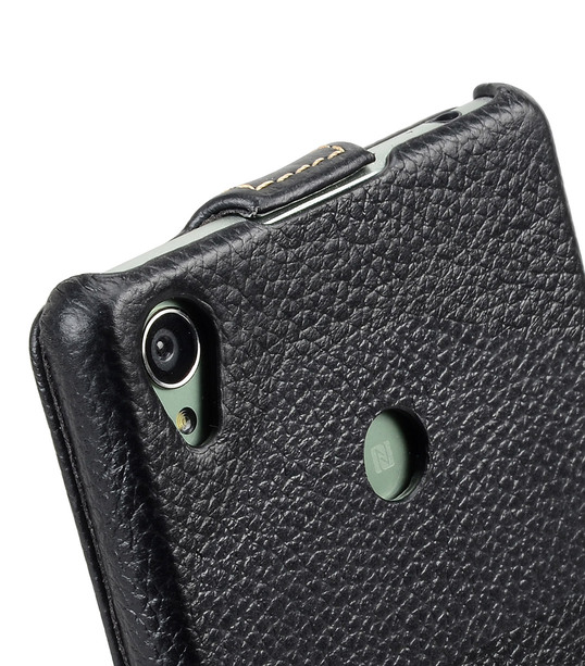 Melkco Premium Leather Case for Sony Xperia Z3 D6653 - Jacka Type (Black LC)