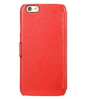 Melkco Premium Leather Cases for Apple iPhone 6 (4.7") - Booka Type (Red LC)