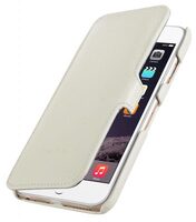 Melkco Premium Leather Cases Booka Type for iPhone 6 (4.7") - White LC