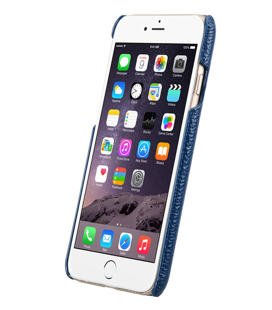 Melkco Premium Leather Cases Leather Snap for iPhone 6 (4.7") - Dark Blue LC