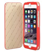 Melkco Premium Leather Cases Diary Book Type for iPhone 6 (4.7") - Red LC