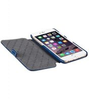 Melkco Premium Leather Cases for Apple iPhone 6 (4.7") - Booka Type (Dark Blue LC)