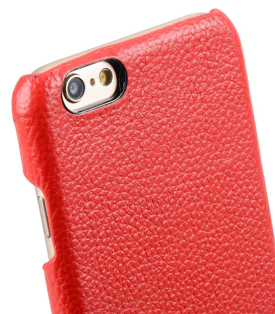 Melkco Premium Leather Cases Leather Snap for iPhone 6 (4.7") - Red LC