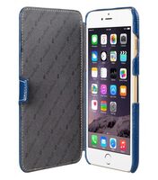 Melkco Premium Leather Cases for Apple iPhone 6 (5.5") - Booka Type (Dark Blue LC)