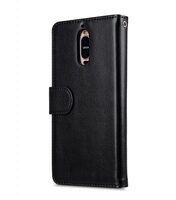 Melkco Mini PU Cases Wallet Book Clear Type for Huawei Mate 9 PRO- Black PU