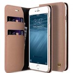 Melkco Fashion Cocktail Series Slim Flip Case for Apple iPhone 7 Plus - (Beige )