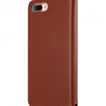 Melkco Fashion Cocktail Series slim Filp Case for Apple iPhone 7 Plus(5.5') (Italian Orange Brown)