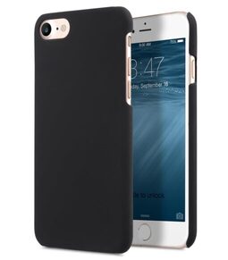Melkco Rubberized PC Cover for Apple iPhone 7 (4.7') -Black (Without screen protector)