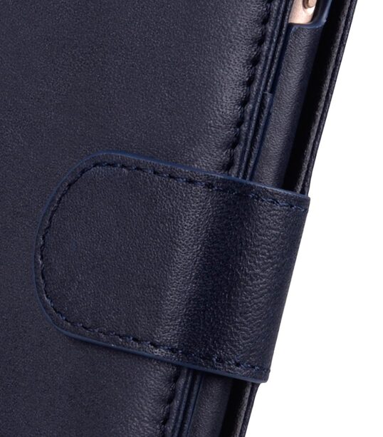 Melkco Premium Leather Case for Apple iPhone 7 / 8 (5.5")Plus - Alphard (Dark Blue )
