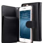 Premium Leather Case for Apple iPhone 7 / 8 Plus (5.5") - B-Wallet Book Type