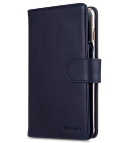 Melkco Premium Leather Case for Apple iPhone 7 / 8 Plus(5.5") - B-Wallet Book Type (Dark Blue)