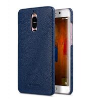 Melkco Snap Cover Series Lai Chee Pattern Premium Leather Snap Cover Case for Huawei Mate 9 Pro - ( Dark Blue LC )