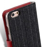 Melkco Premium Leather Case Western Red Series for Apple iPhone 6S - 4.7" Case - (Heri)