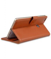 Melkco Premium Genuine Leather Case For Xiaomi Mi Max - Wallet Book Type With Stand Function (Traditional Vintage Brown)