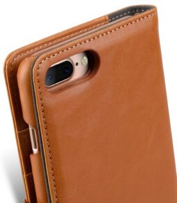 Melkco Mini PU Leather Alphard Case for Apple iPhone 7 / 8 Plus (5.5") - (Tan PU)