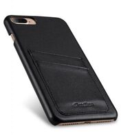 Melkco Mini PU Leather Snap Cover for Apple iPhone 7 / 8 Plus(5.5") - Dual Card Slots (Black PU )