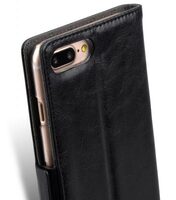 Melkco Mini PU Leather Case for Apple iPhone 7 / 8 Plus (5.5") - Locka Type (Black )