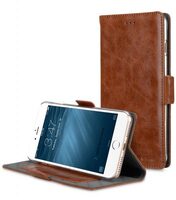 Melkco Mini PU Leather Case for Apple iPhone 7 / 8 Plus (5.5") - Locka Type (Brown )