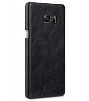 Melkco Mini PU Leather Case for Samsung Galaxy Note 7 - Snap Cover (Black )