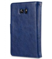 Melkco Mini PU Leather Case for Samsung Galaxy Note 7 - B-Wallet Book Type (Dark Blue )