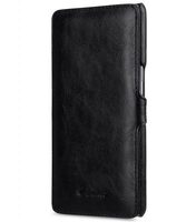Melkco Mini PU Leather Case for Samsung Galaxy Note 7 - Booka Type (Black )