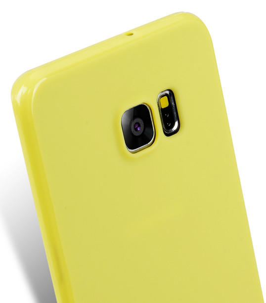Melkco Poly Jacket TPU case for Samsung Galaxy S6 Edge Plus – Pearl Yellow
