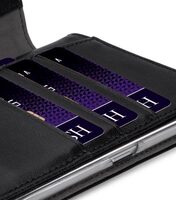 Melkco Mini PU Cases for Samsung Galaxy S7 Edge - Wallet Plus Book Type (Black PU)