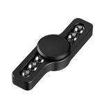 i-mee Beads Dual-Bar Aluminum Alloy Fidget Spinner - (Black)