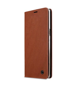Melkco Fashion Cocktail Series Slim Flip Premium Leather Case for Samsung Galaxy Note 8 - (Italian Orange Brown)