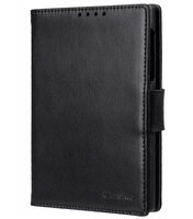 Melkco Mini PU Cases Wallet Book Type for Blackberry Passport - Black PU