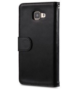 Melkco Mini PU leather case for New Samsung Galaxy A5 (2016) – Wallet Book Type (Black PU)
