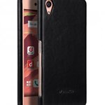 Melkco Premium Genuine Leather Snap Cover For Sony Xperia X (Traditional Vintage Black)