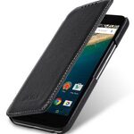 Melkco Premium Leather Case for LG Nexus 5x - Face Cover Book Type (Black LC) Ver.3
