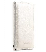 Melkco Premium Leather Case for Sony Xperia Z5 Compact - Jacka Type (White LC)