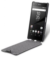 Melkco Premium leather Case for Sony Xperia Z5 - Jacka Type (Black LC)