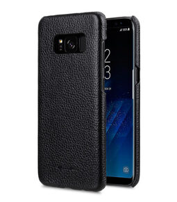 Melkco Premium Leather Case for Samsung Galaxy S8 Plus - Snap Cover ( Black LC )