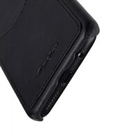 Melkco Premium Leather Case for Samsung Galaxy S8 Plus - Card Slot Back Cover V2 ( Black )